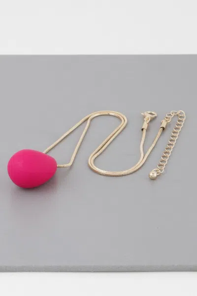 Truedames Yin Teardrop Necklace In Gold