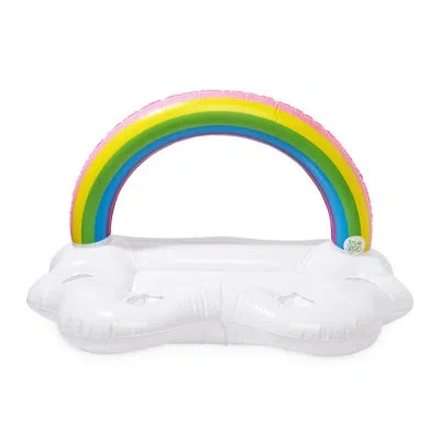 Truezoo Inflatable Rainbow Floating Bar In White