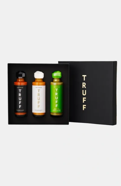 Truff Jalapeño Lime Hot Sauce Variety Pack In Green/black