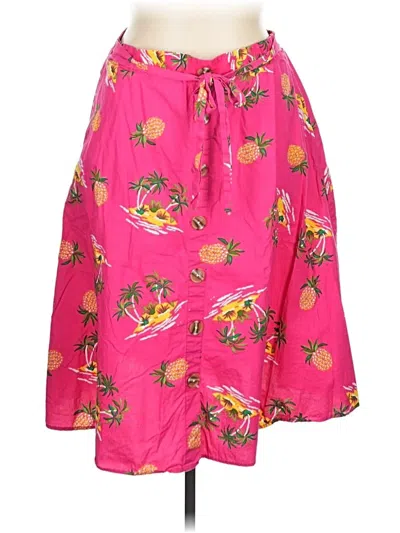 Pre-owned Truly 4 You Casual Skirt In Pink