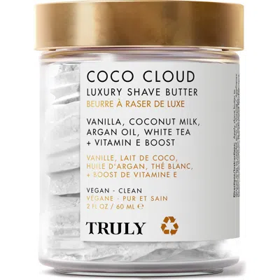 Truly Beauty Coco Cloud Luxury Shave Butter In Transparent