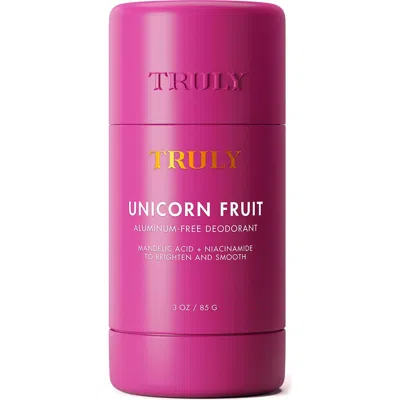 Truly Beauty Truly Unicorn Fruit Aluminum-free Deodorant In Purple