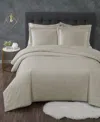 Truly Calm Antimicrobial 2-pc. Duvet Cover Set, Twin/twin Xl In Beige,khak