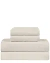 Truly Calm Antimicrobial 200tc Sheet Set In Khaki
