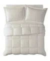 Truly Calm Antimicrobial Down Alternative 3-pc. Comforter Set, Full/queen In Beige,khak