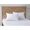 Truly Calm Antimicrobial Down Alternative Medium Support Pillow In White