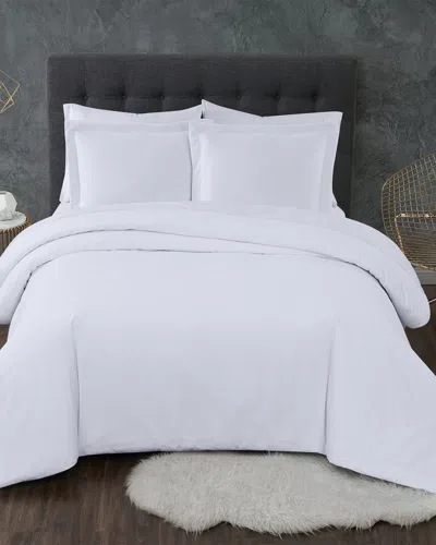 Truly Calm Antimicrobial White 3pc Duvet Set