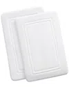 Truly Calm Heiq Antimicrobial Memory Foam Bath Rug In White