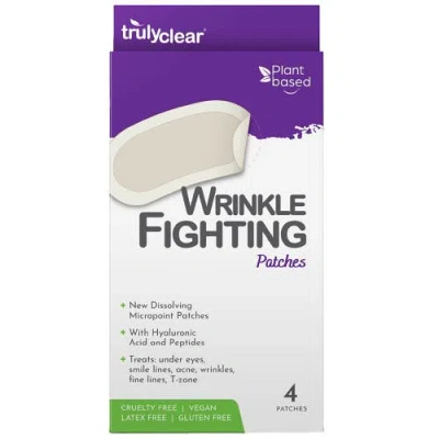 Truly Clear Wrinkle Patches 4 Patches With Hyaluronic Acid,peptides & Collagen In Multi