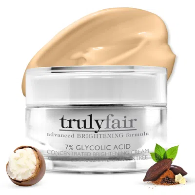 Truly Fair 7 Percent Glycolic Acid Concentrated Brightening Cream By  For Unisex - 1.7 oz Cream In White