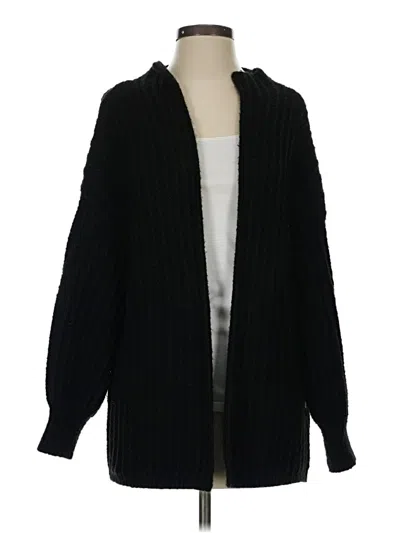 Pre-owned Truly Madly Deeply Cardigan Sweater In Black