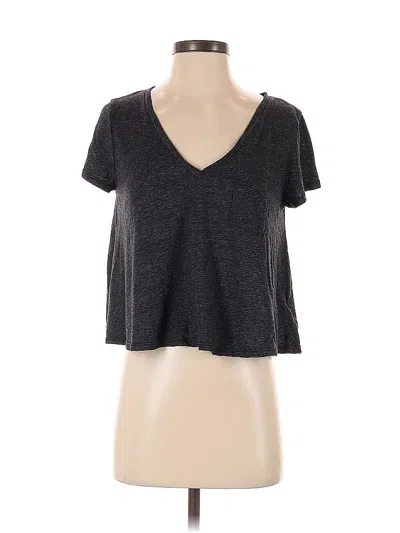 Pre-owned Truly Madly Deeply Short Sleeve T-shirt In Gray