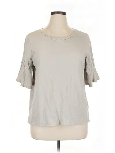 Pre-owned Truly Madly Deeply Short Sleeve T-shirt In Gray