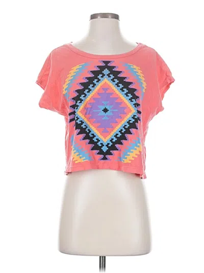 Pre-owned Truly Madly Deeply Short Sleeve T-shirt In Pink