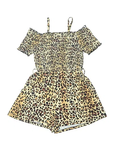 Pre-owned Truly Me By Sara Sara Kids' Skirt In Gold