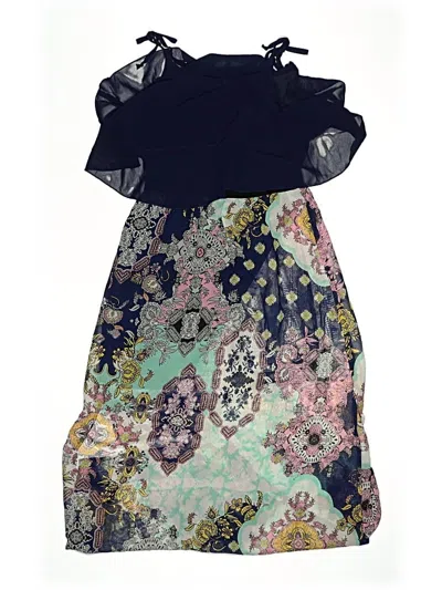 Pre-owned Truly Me Kids' Dress In Blue