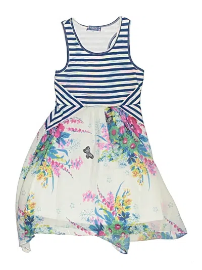 Pre-owned Truly Me Kids' Dress In White