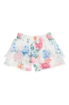 Truly Me Kids' Tiered Skort In Multi