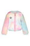 TRULY ME TRULY ME KIDS' UNICORN MIXED MEDIA JACKET