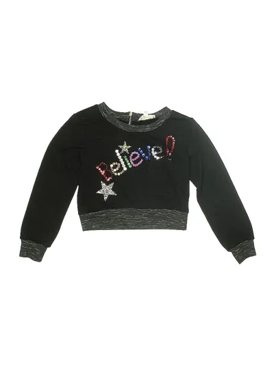 Pre-owned Truly Me Kids' Sweatshirt In Black