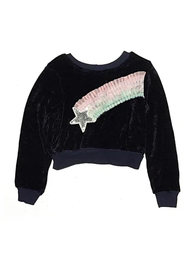 Pre-owned Truly Me Kids' Sweatshirt In Black