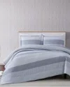Truly Soft 3pc Quilt Set In Gray