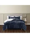 Truly Soft Basket Carved Fluffy Comforter Set