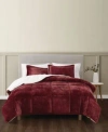 Truly Soft Basket Carved Softness Comforter Sets In Brown