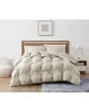 Truly Soft Cloud Puffer Comforter Set In Beige