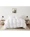 Truly Soft Cloud Puffer White Comforter Set In White