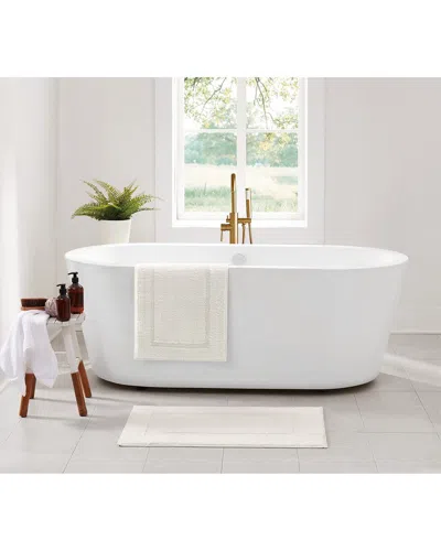 Truly Soft Cloud Set Of 2 Bath Rugs In White