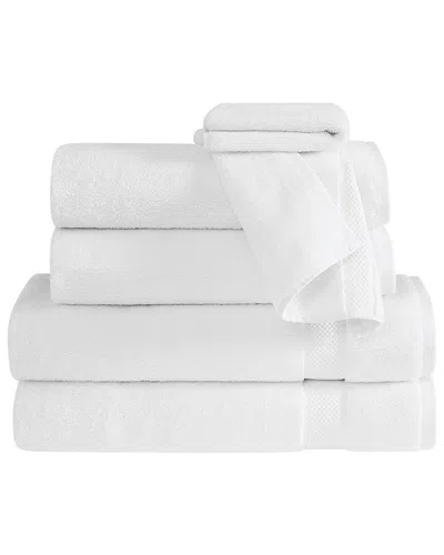 Truly Soft Cloud Solid 6pc Towel Set In White