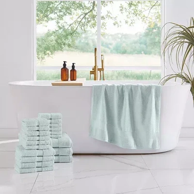 Truly Soft Complete All In One 20-pc. Bath Towel Set In Blue