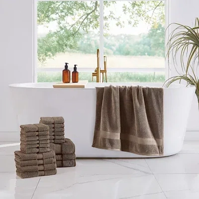 Truly Soft Complete All In One 20-pc. Bath Towel Set In Brown