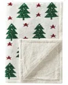 Truly Soft Cozy Tree & Star Throw