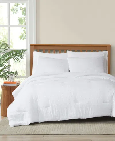 Truly Soft Crinkle Garment Wash Solid 2-pc. Comforter Set, Twin/twin Xl