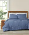 Truly Soft Crinkle Garment Wash Solid 2-pc. Comforter Set, Twin/twin Xl