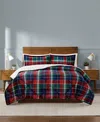Truly Soft Cuddle Warmth Ivan Plaid 3-piece Comforter Set, Full/queen In Multi