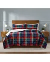 Truly Soft Cuddle Warmth Ivan Plaid Comforter Set In Multi