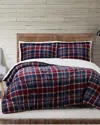 Truly Soft Cuddle Warmth Printed Plaid Comforter Set