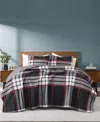 Truly Soft Danbury Plaid 3-pc. Quilt Set, King In Black