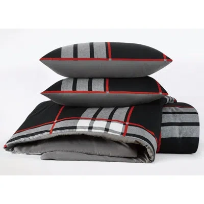 Truly Soft Danbury Plaid Microfiber Comforter Sets