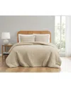 Truly Soft Textured Waffle Comforter Set