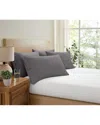 Truly Soft Everyday 4-pack Pillowcase In Gray