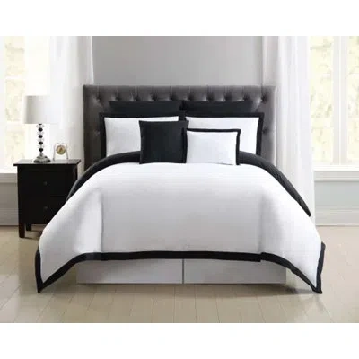 Truly Soft Everyday Hotel Style 7 Piece Duvet Set In Black