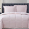 Truly Soft Everyday Microfiber Reversible Comforter Set In Blush