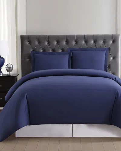 Truly Soft Everyday Navy Duvet Set In Blue