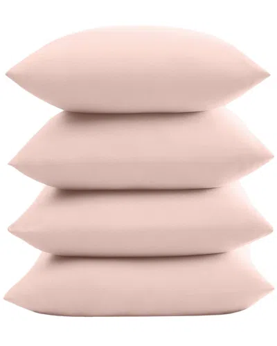 Truly Soft Everyday Pack Of 4 Pillowcases In Pink