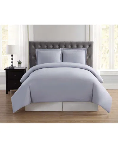 Truly Soft Everyday Removeable Cover Comforter Set In Gray