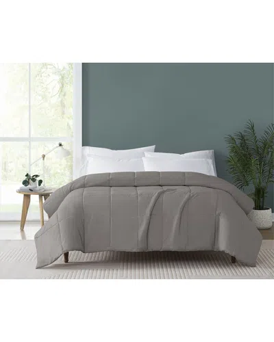 Truly Soft Everyday Solid Down-alternative Blanket In Gray